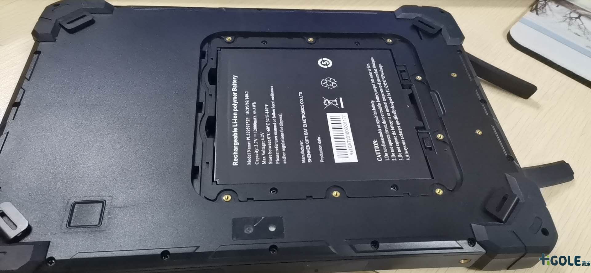 三防平板電腦電池設(shè)計(jì)